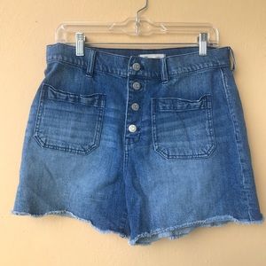 Madewell Boyfriend Jean Shorts 31